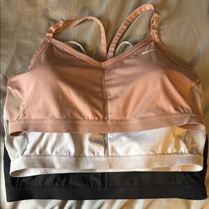 Women's set of 3 Nike sports bras 3X